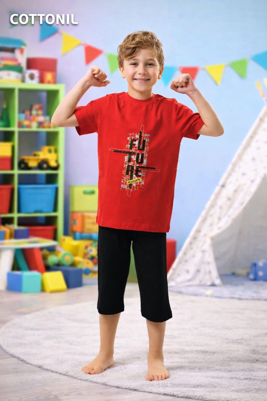 بيجاما اولادي كود 556